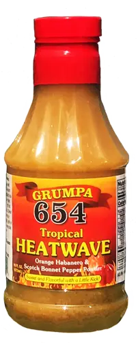 Grumpa 654 Tropical Heatwave BBQ Sauce